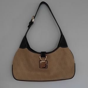 Dooney & Bourke canvas & leather handbag